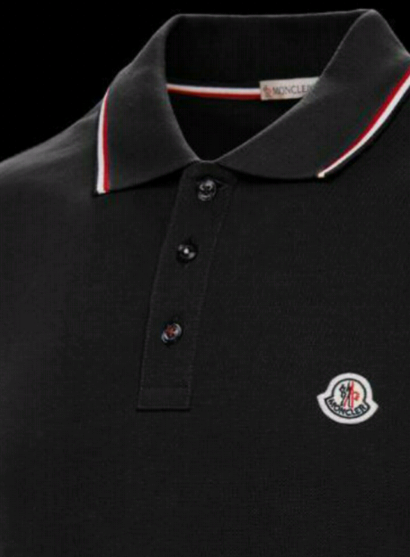 mens moncler polo shirt